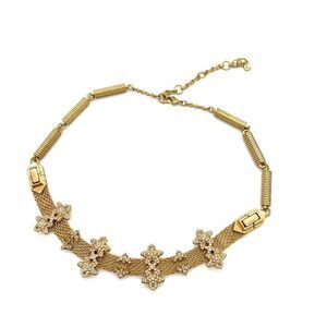 CAbi Antique Gold Bon Vivant Necklace/Bracelet